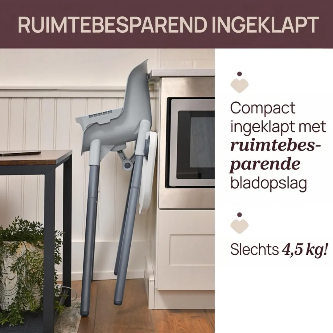 Chicco Zest Kinderstoel Moon Grey