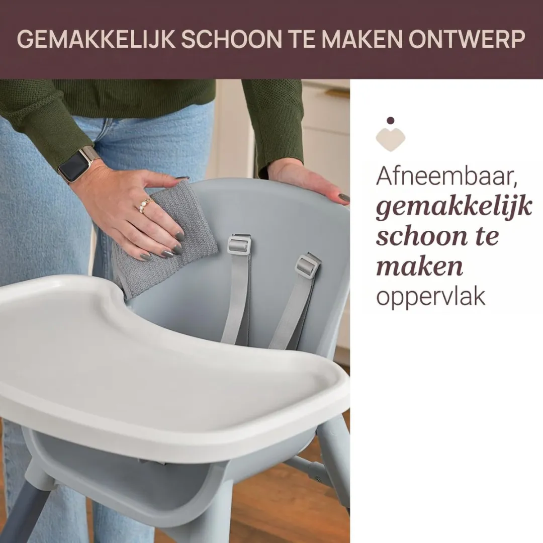 Chicco Zest Kinderstoel Moon Grey