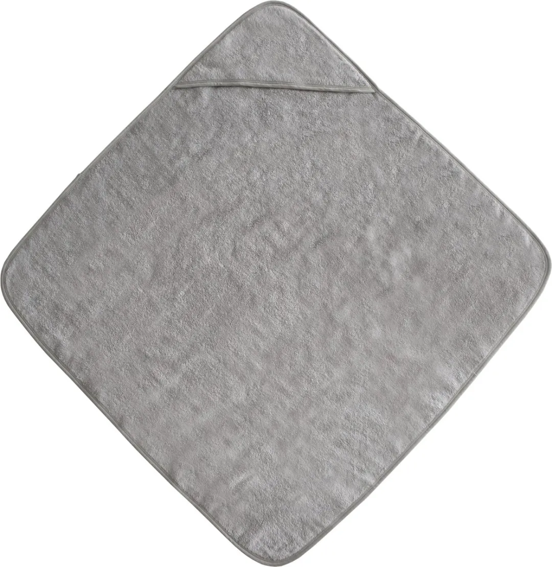 Mushie Badcape 75x75cm - Grijs