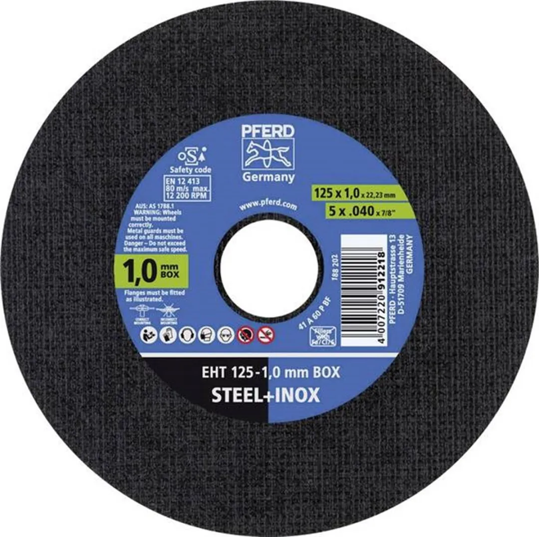 Pferd STEELOX BOX Snijschijf Ø125mm