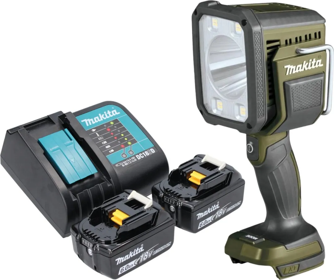 Makita DML 812 SG LED Handschijnwerper 18V 1250lm