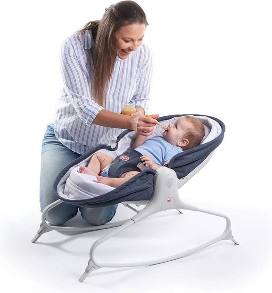 Tiny Love Rocker Napper 3-in-1 Wipstoel - Blue Jeans