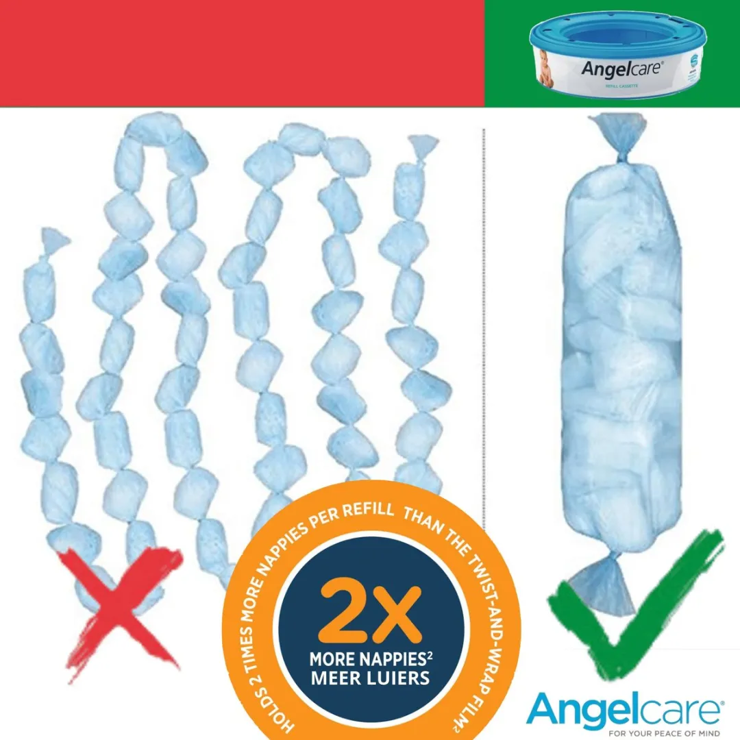 Angelcare Essential Luieremmer Navulcassette - 1 Rol