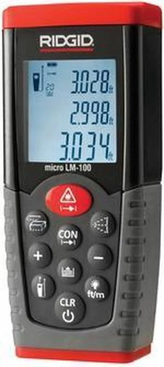 Ridgid LM-100 Laser Afstandsmeter