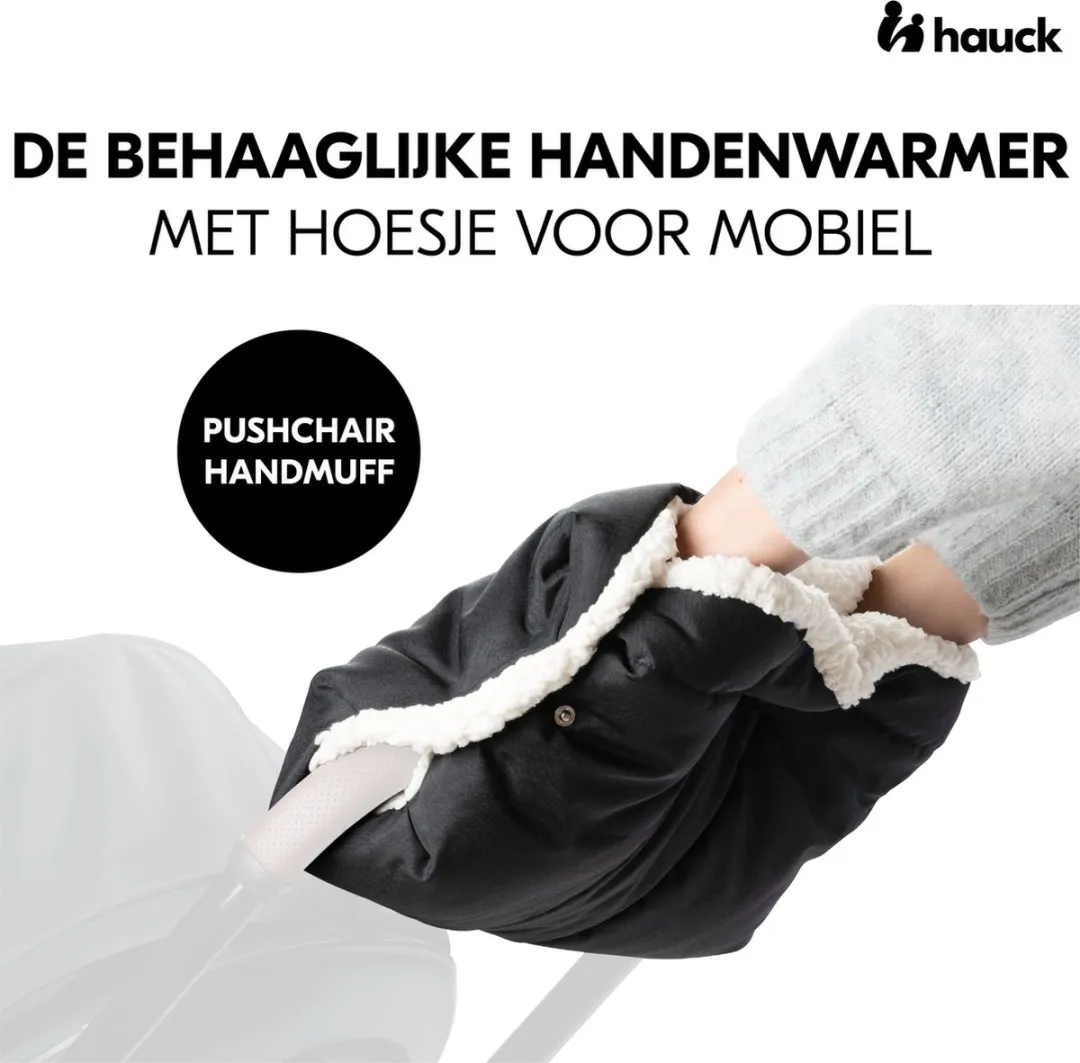 Hauck Pushchair Handmuff Kinderwagenaccessoire - Zwart
