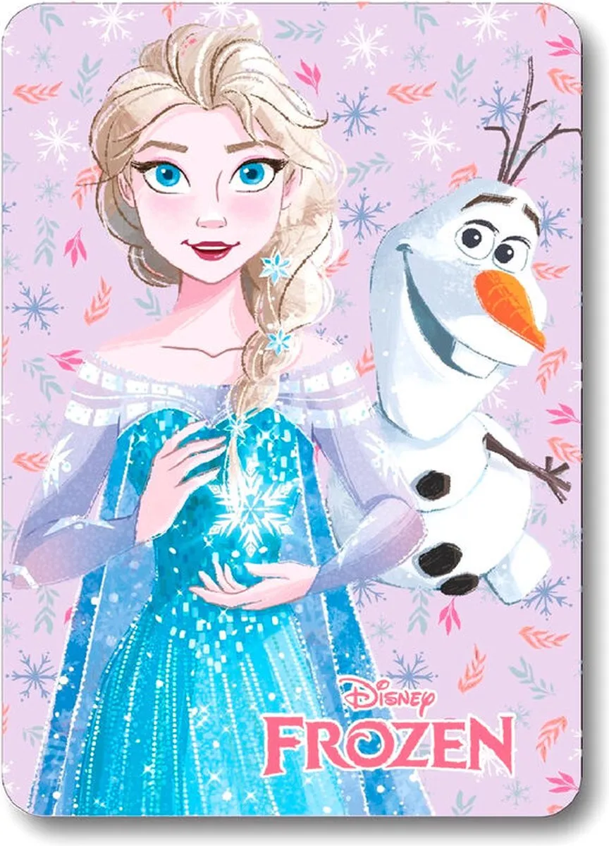 Disney Frozen Fleecedeken Elsa & Olaf 100x140cm