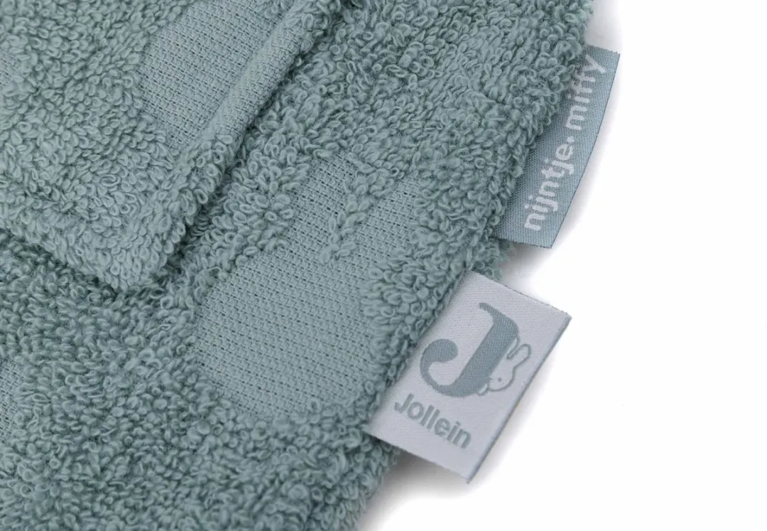 Jollein x Nijntje Badjas Miffy Sea Green - 1-2 Jaar