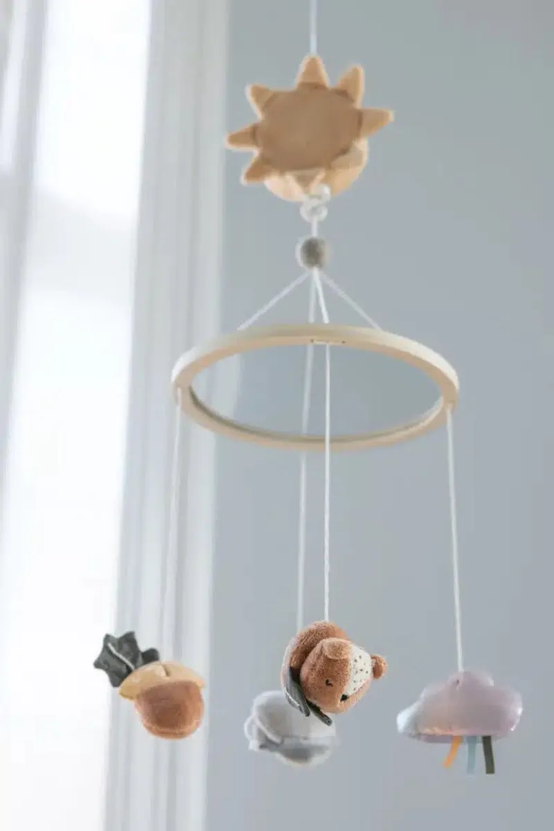 Sebra Mobiel Woodland - Baby Mobiel Multi