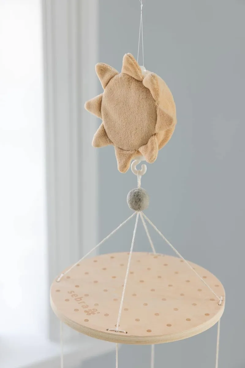 Sebra Mobiel Woodland - Baby Mobiel Multi