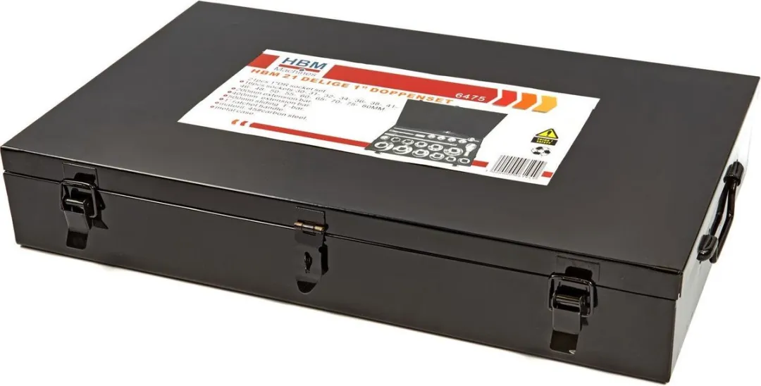 HBM 21-delige 1" Doppenset 27mm - Neutraal