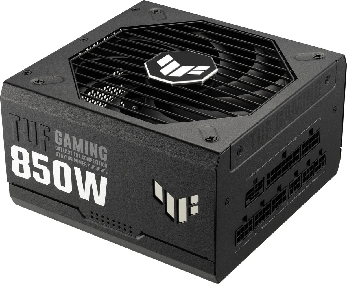 ASUS TUF Gaming 850W PSU - Volledig Modulair - 80 Plus Gold - 90YE00S2-B0NA00
