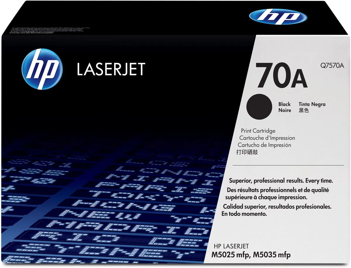 HP 70A Zwart Tonercartridge - 15.000 pagina's