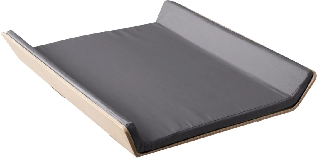 Leander Linea Aankleedkussenhoes - Cool Grey