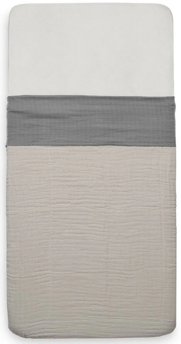 Jollein Baby Laken Ledikant 120x150cm Storm Grey