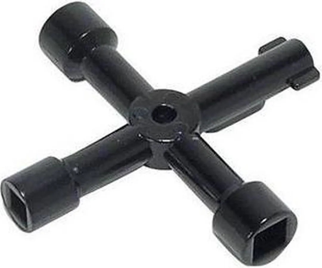 Silverline MS134 Schakelkastsleutel 70mm - 4 Dopsleutels