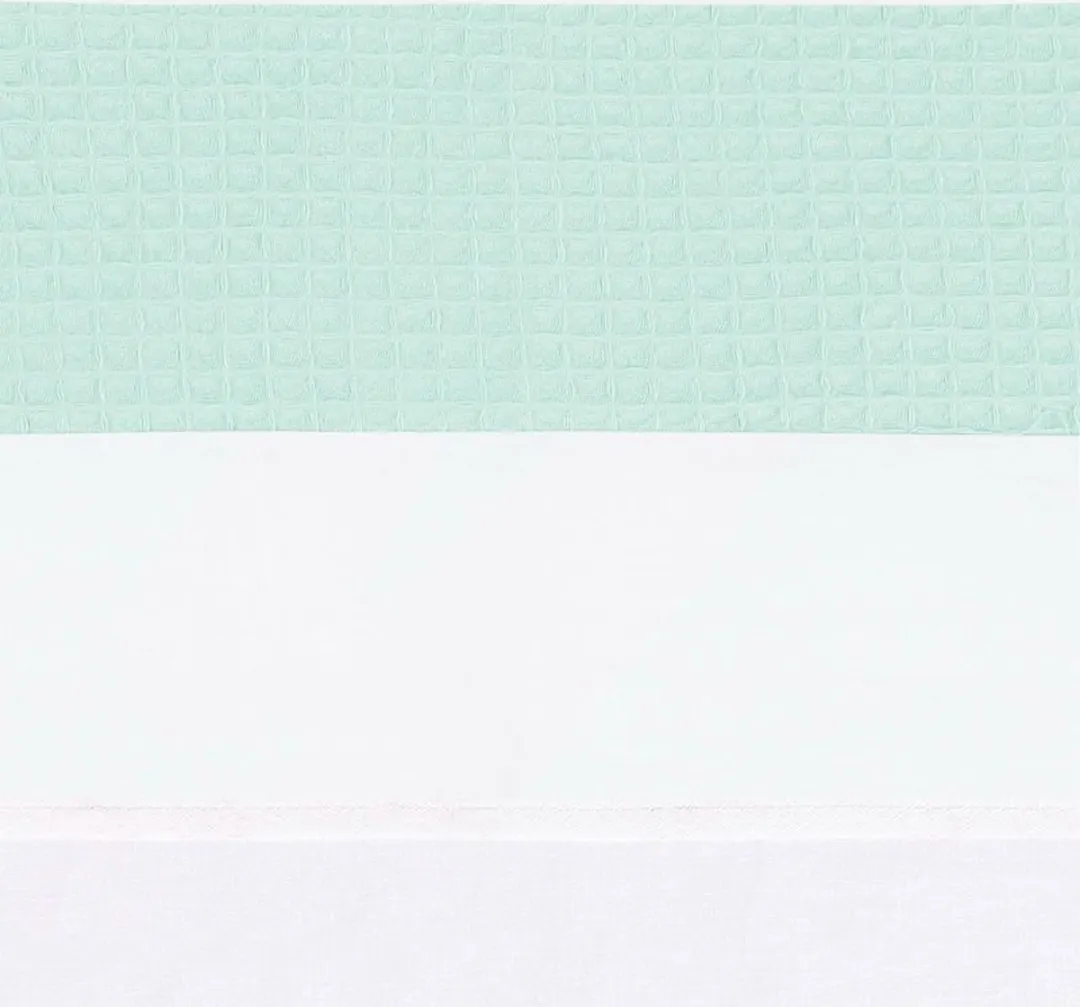 BINK Bedding Wieglaken Wafel 75x100cm - Mint