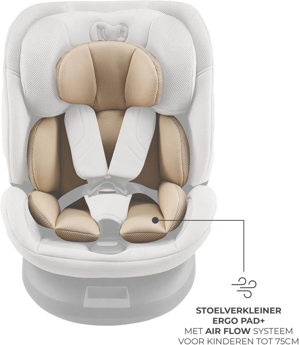 KinderKraft XPEDITION 3 i-Size Autostoel 40-150cm - Beige
