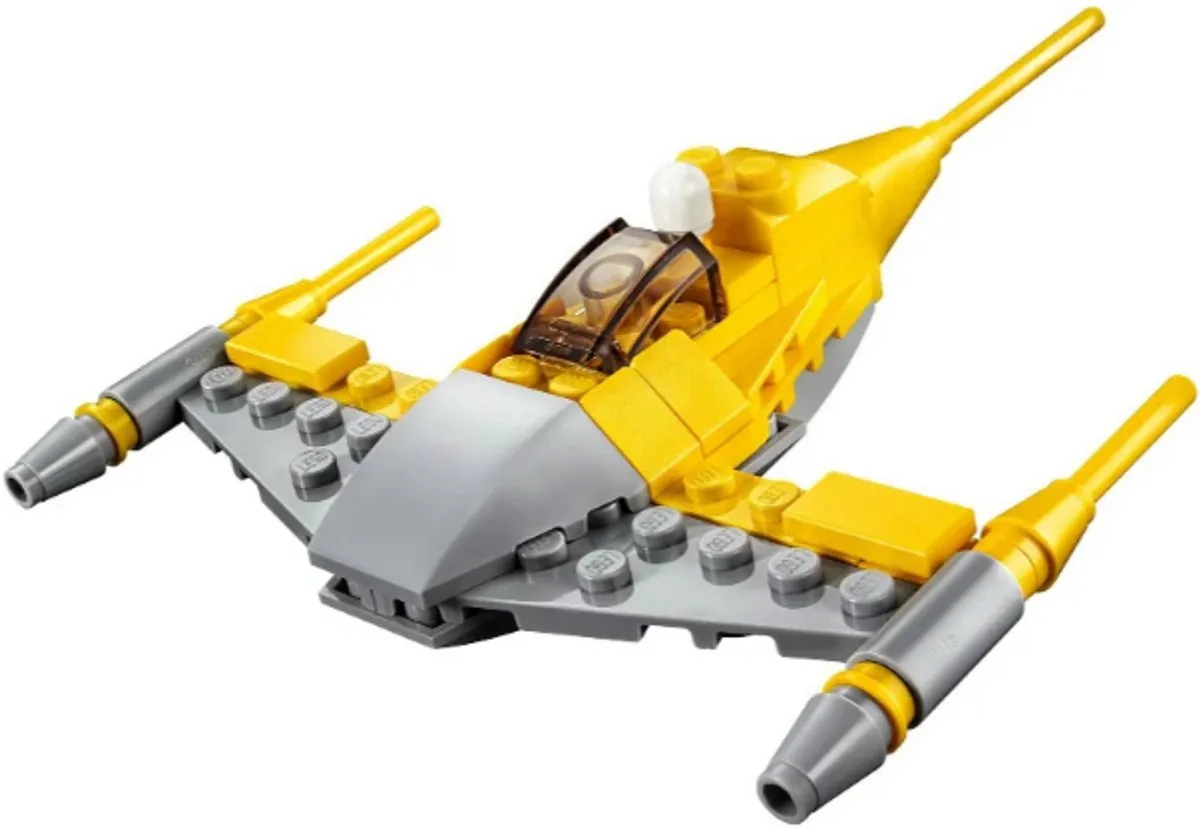 LEGO Naboo Starfighter 48 Stukken - Geel/Grijs/Wit