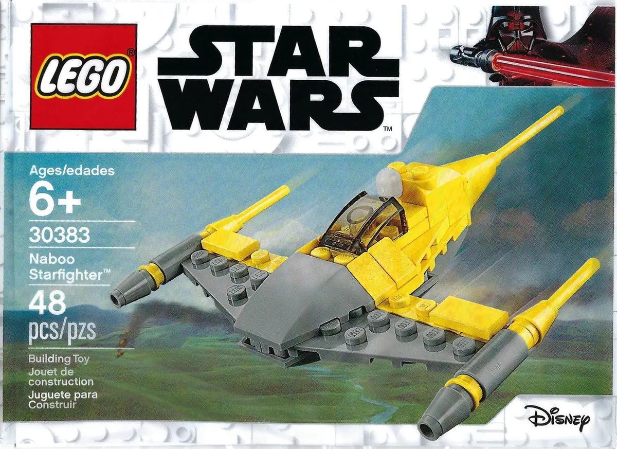 LEGO Naboo Starfighter 48 Stukken - Geel/Grijs/Wit