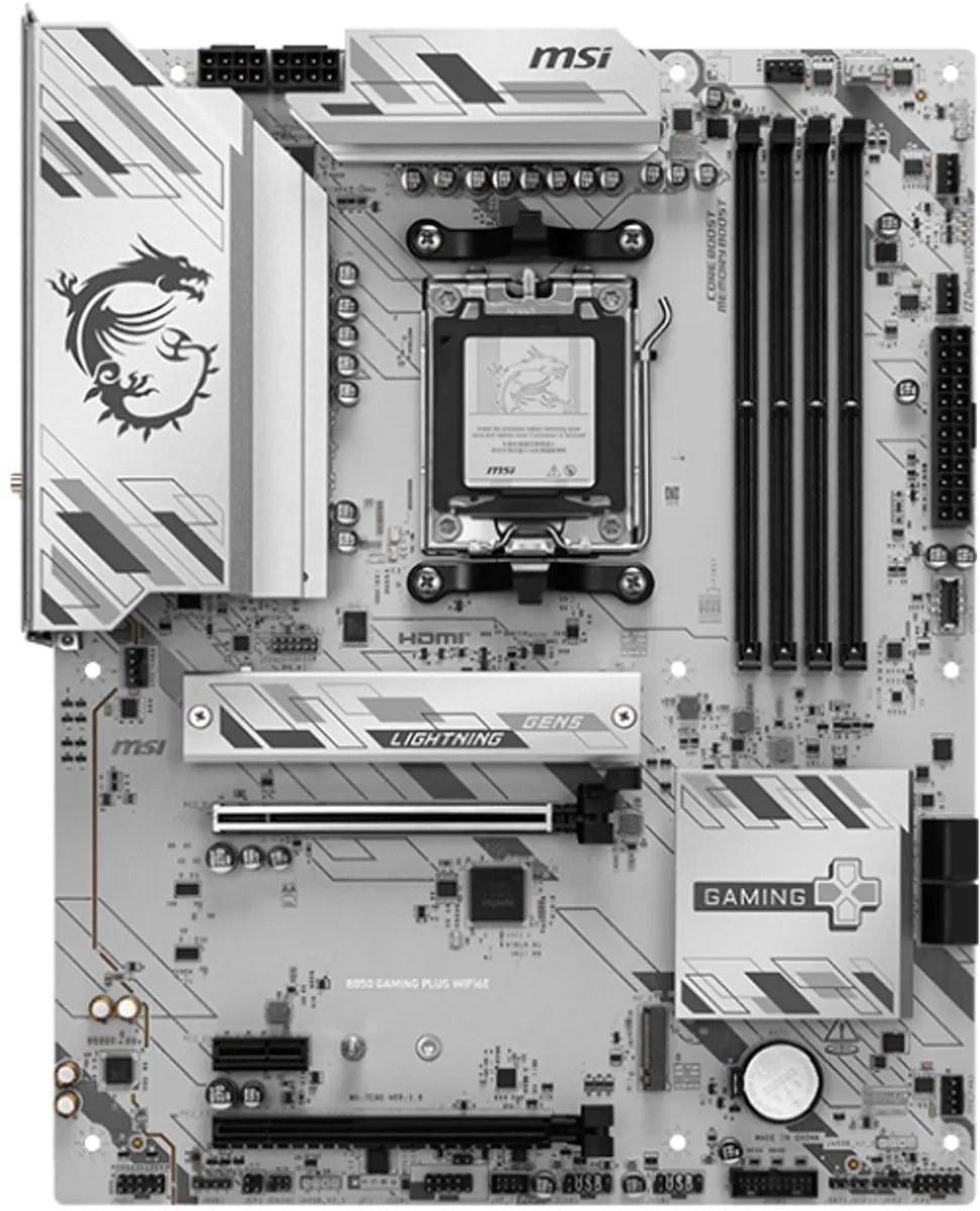 MSI B850 GAMING PLUS WIFI6E AM5 Moederbord - ATX