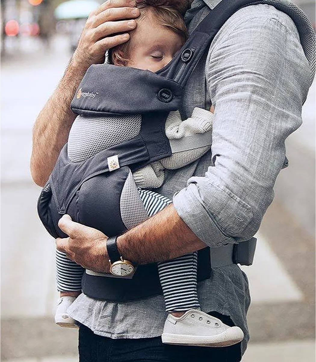 Ergobaby 360 Cool Air Draagzak Carbon Grey