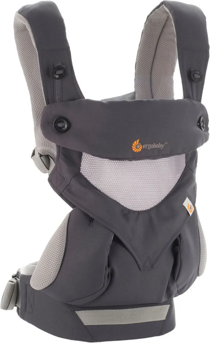 Ergobaby 360 Cool Air Draagzak Carbon Grey