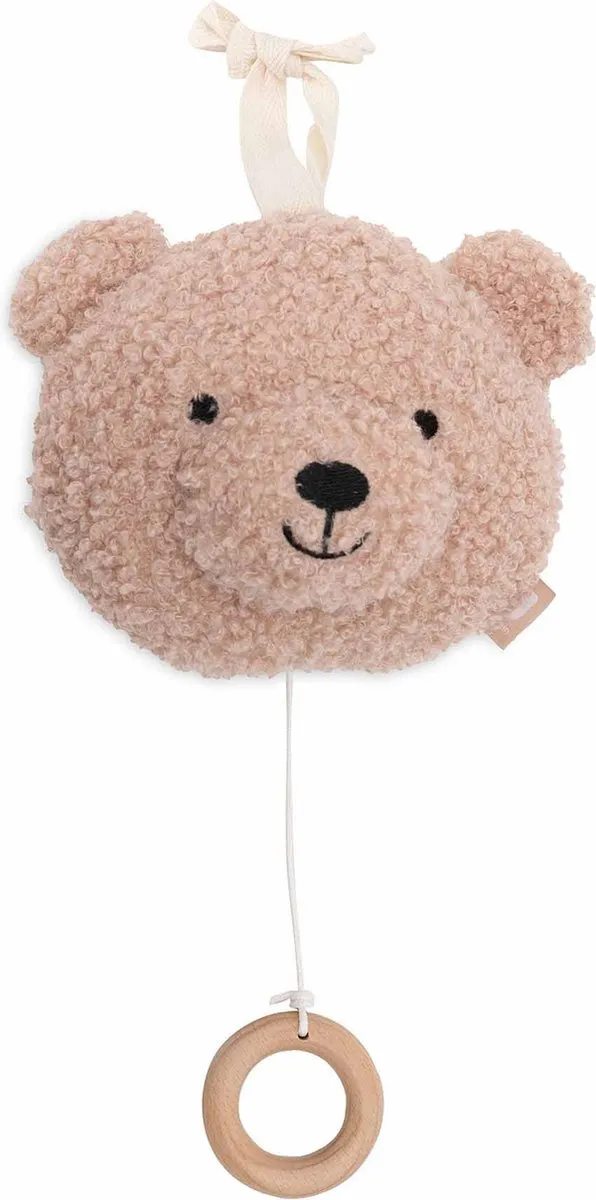 Jollein Baby Muziekhanger Teddy Bear Wild Rose