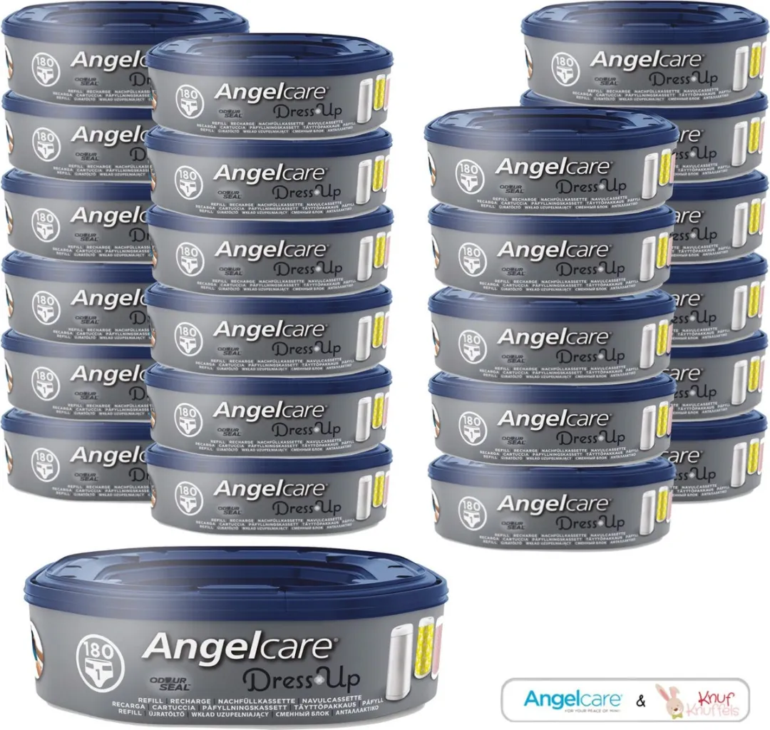 Angelcare DressUp Navulverpakking Luieremmer