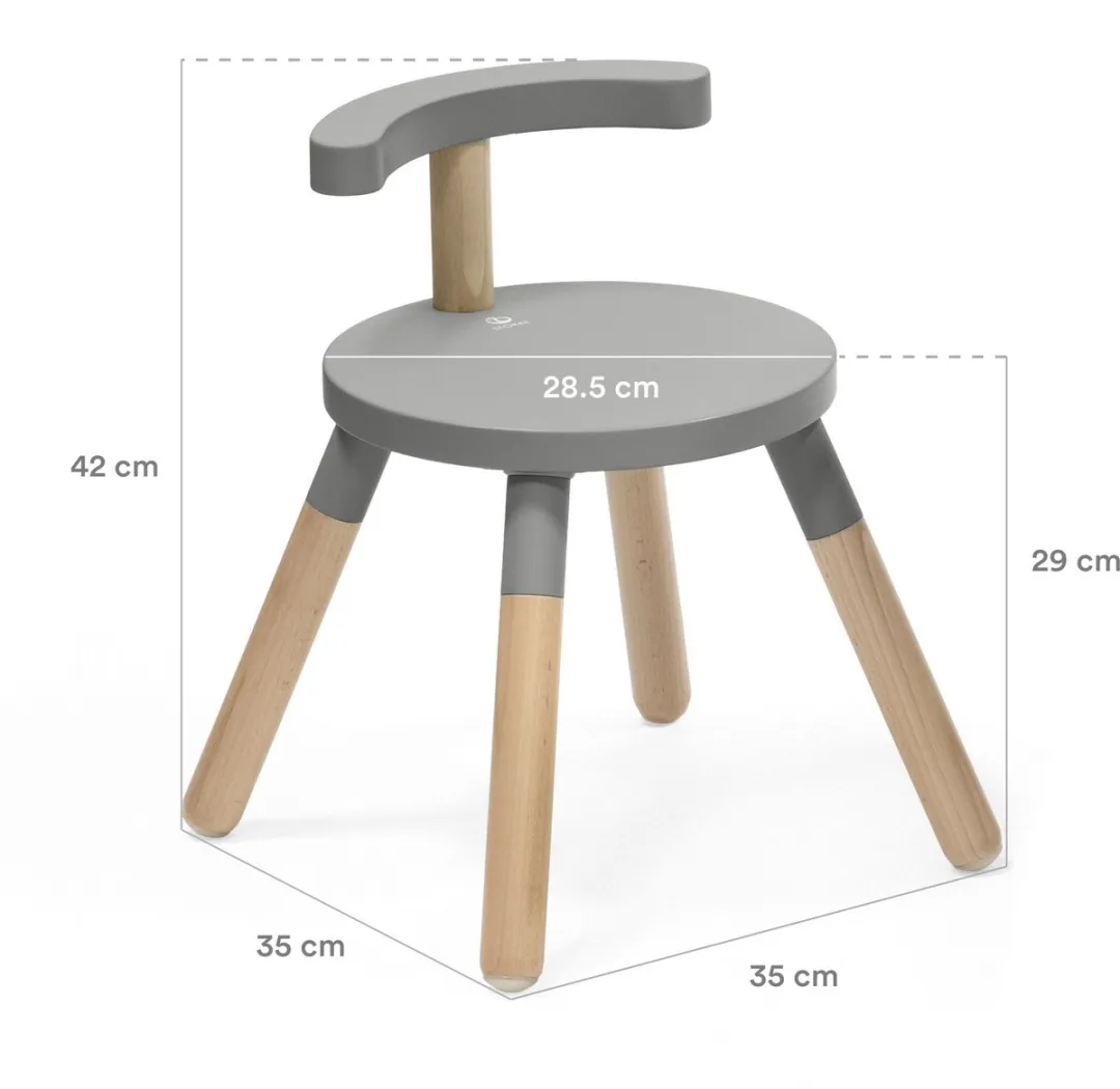 Stokke MuTable Stoel Storm Grey