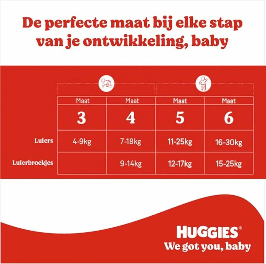 Huggies Little Movers Maat 3 Luiers - 168 Stuks - Disney Designs