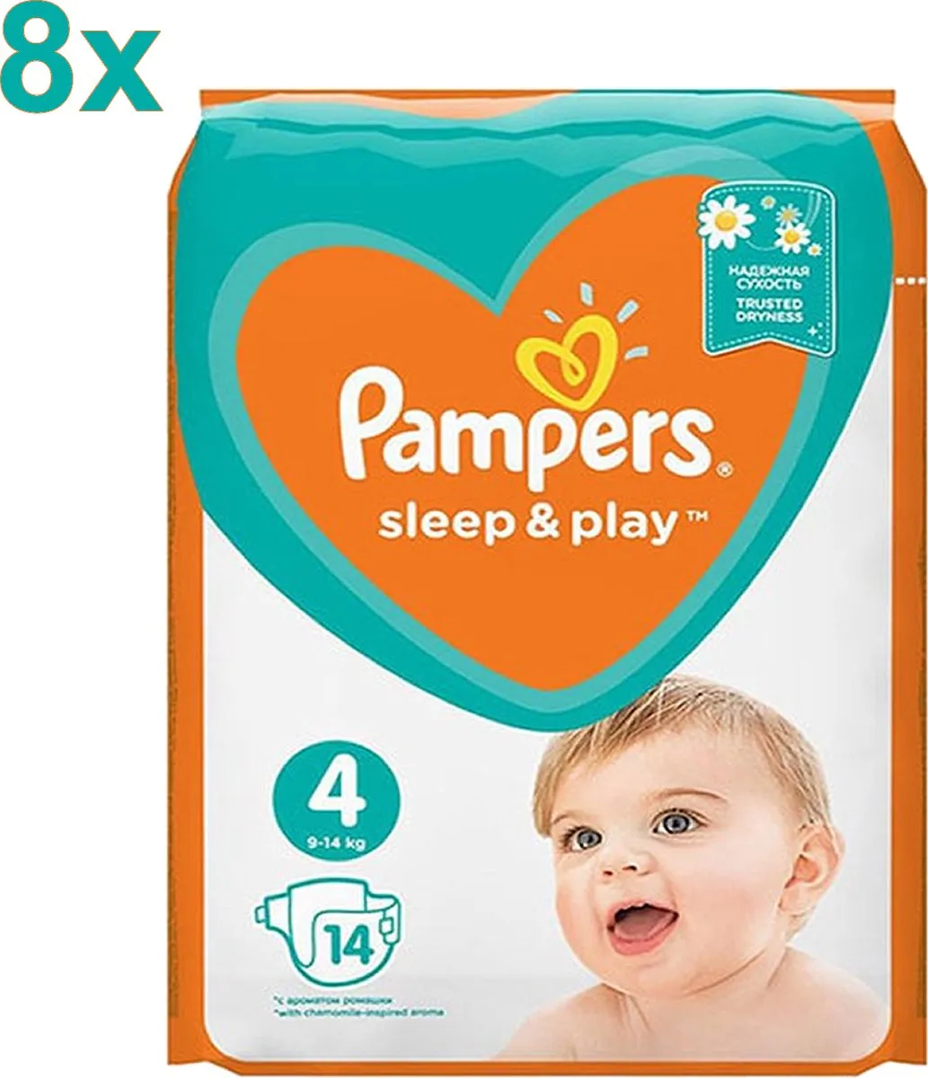 Pampers Sleep & Play Maat 4 Luiers