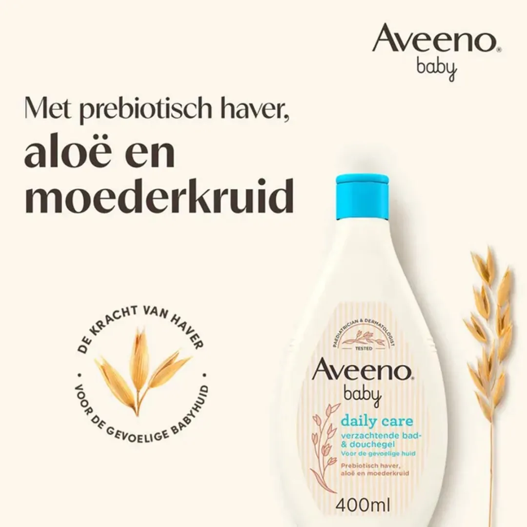 Aveeno Baby Verzachtende Bad- & Douchegel 400ml