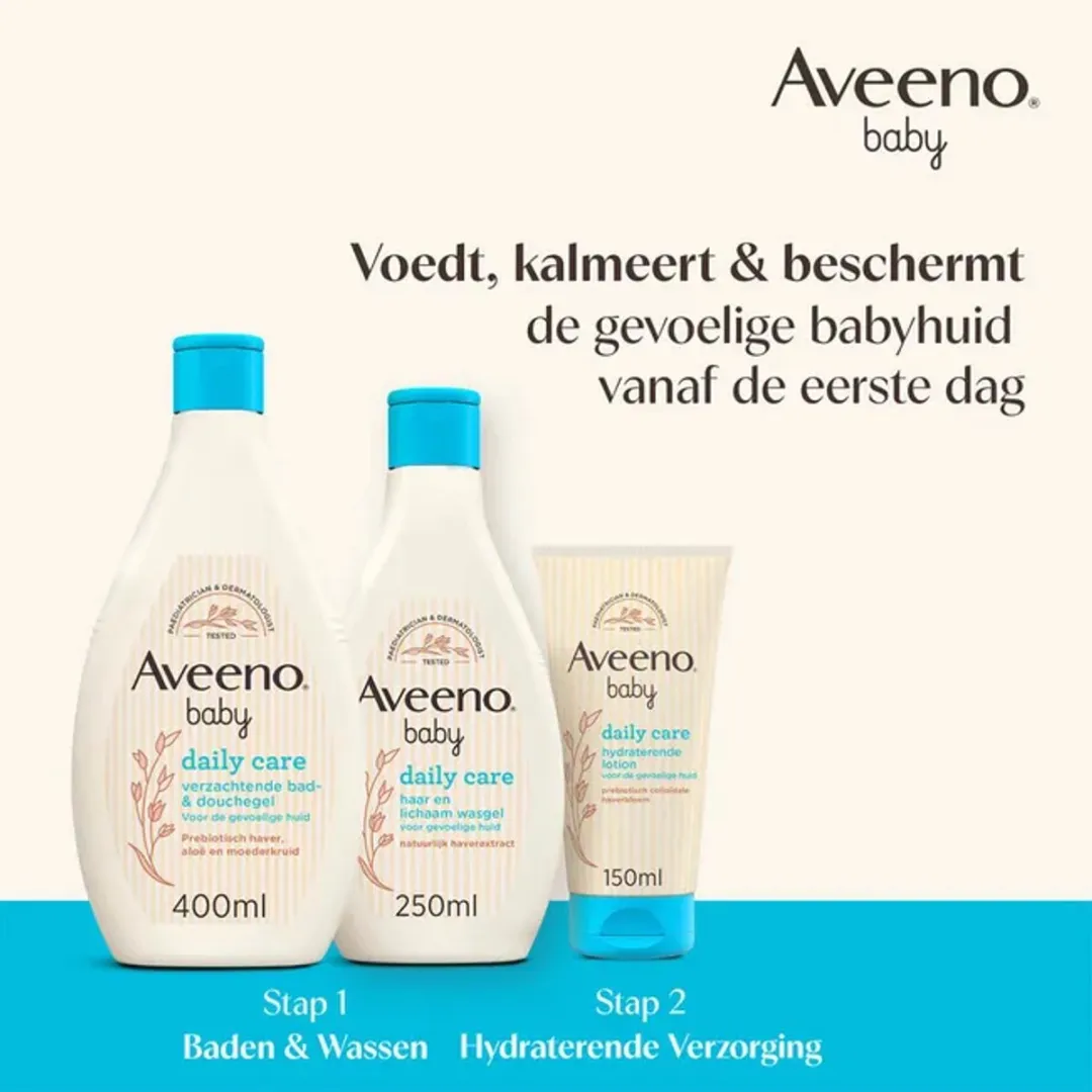 Aveeno Baby Verzachtende Bad- & Douchegel 400ml