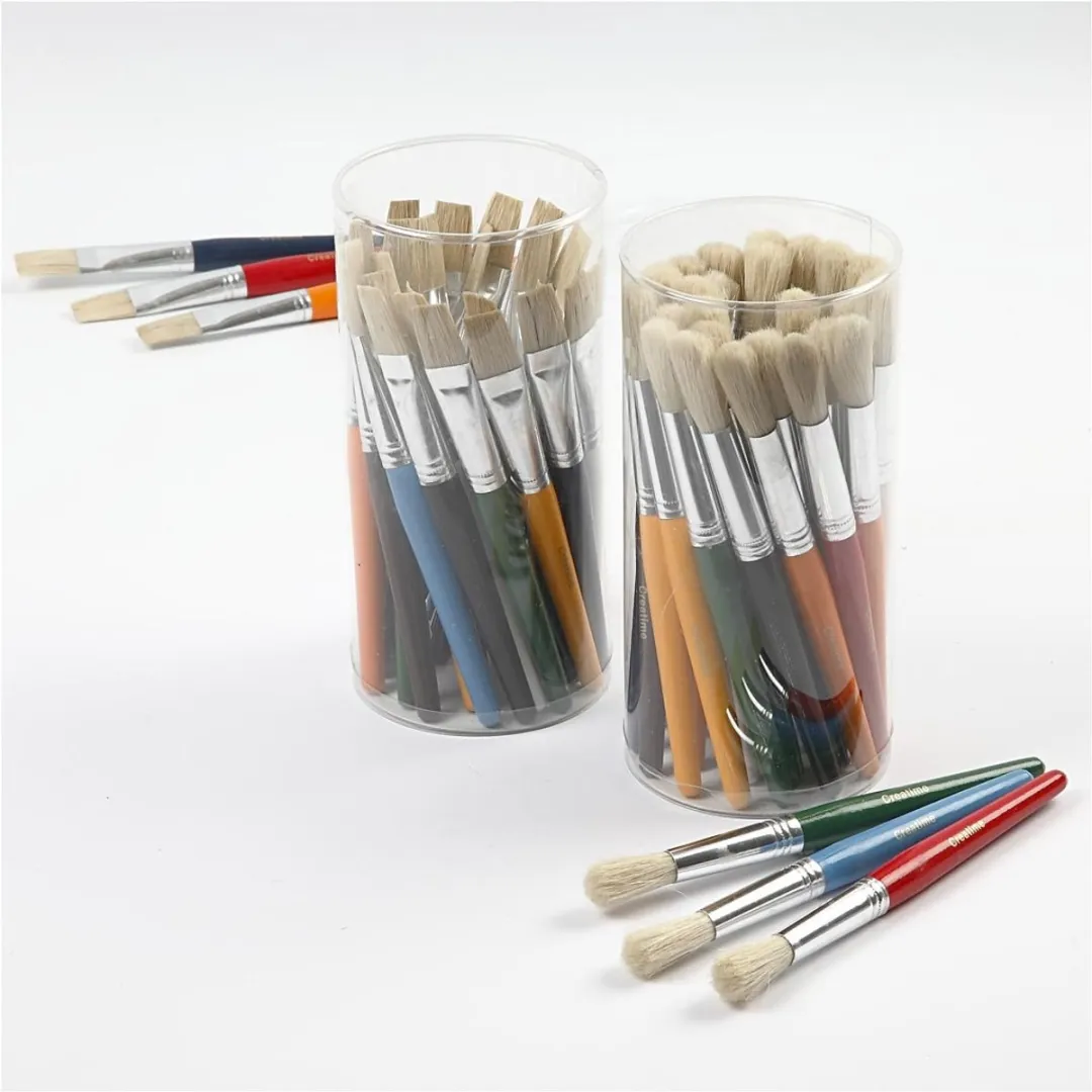 Creativ Company Kwasten voor Kinderen 120-delig - 15mm - Multicolor