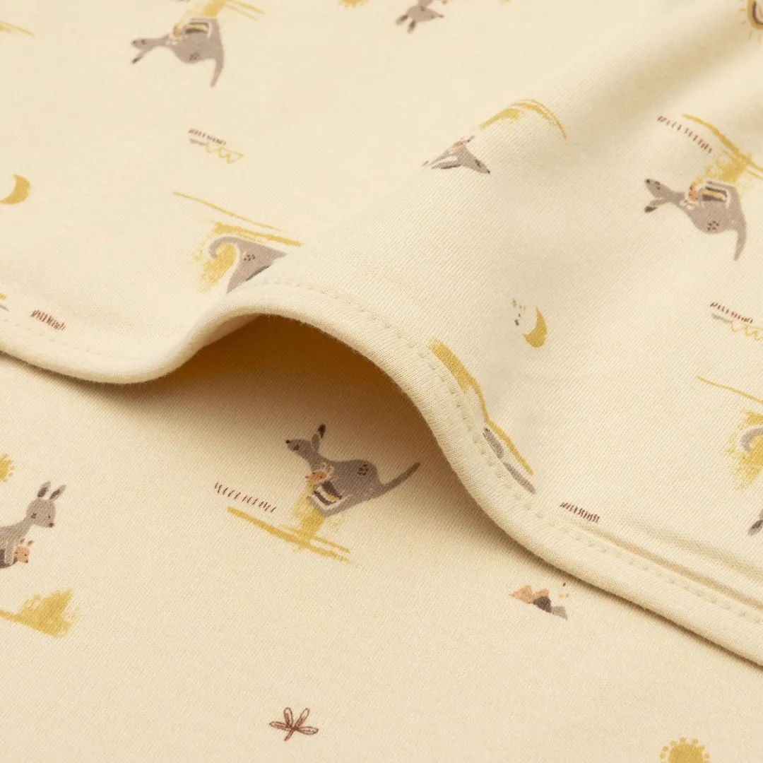 Jollein Baby Deken Wieg Jersey 75x100cm Kangaroots