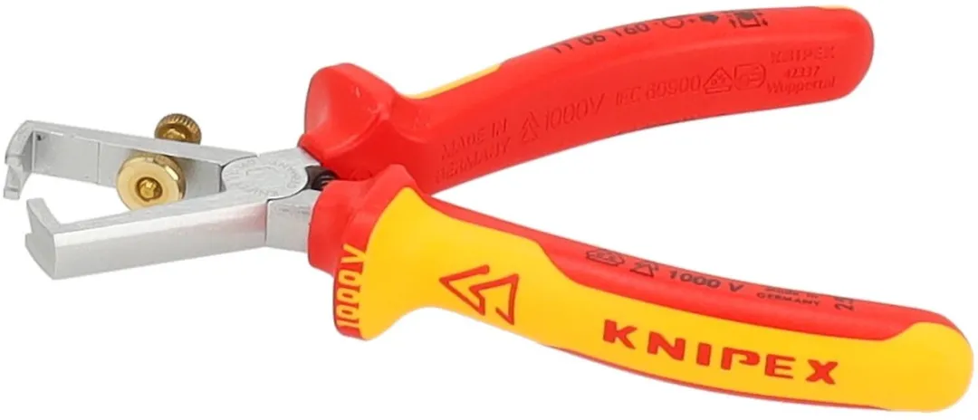 Knipex Afstriptang 160mm VDE - Rood/Geel