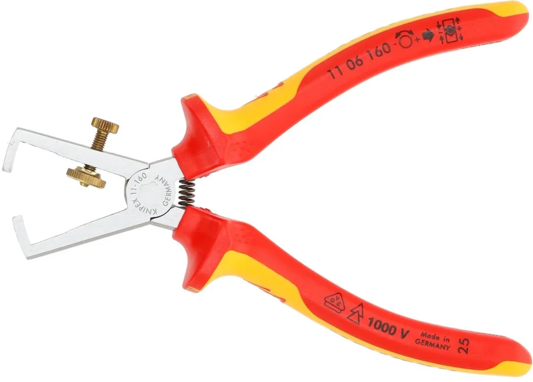 Knipex Afstriptang 160mm VDE - Rood/Geel