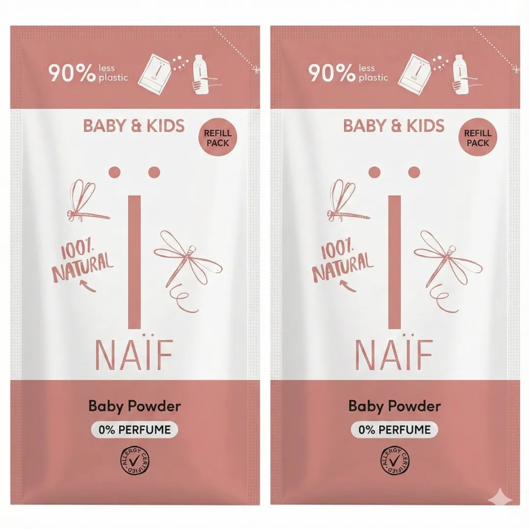 Naïf Babypoeder Navulverpakking