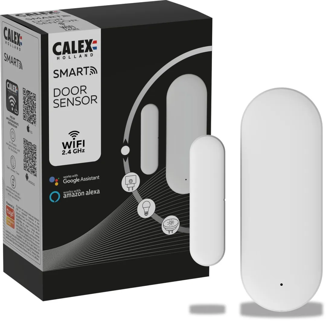 Calex 429215 Slimme Bewegingsmelder Wifi Deur/Raamsensor - Wit