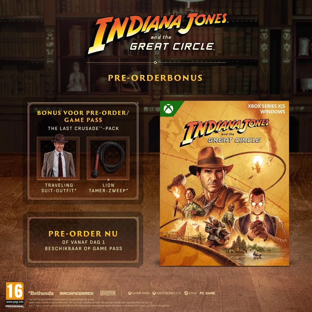 Indiana Jones and the Great Circle - Premium Edition - Xbox Series X