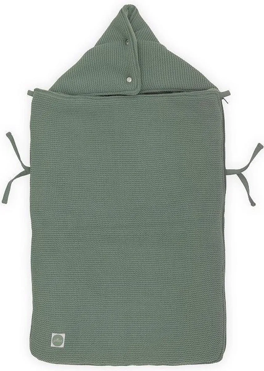 Jollein Voetenzak Autostoel Kinderwagen Forest Green - 42x82cm