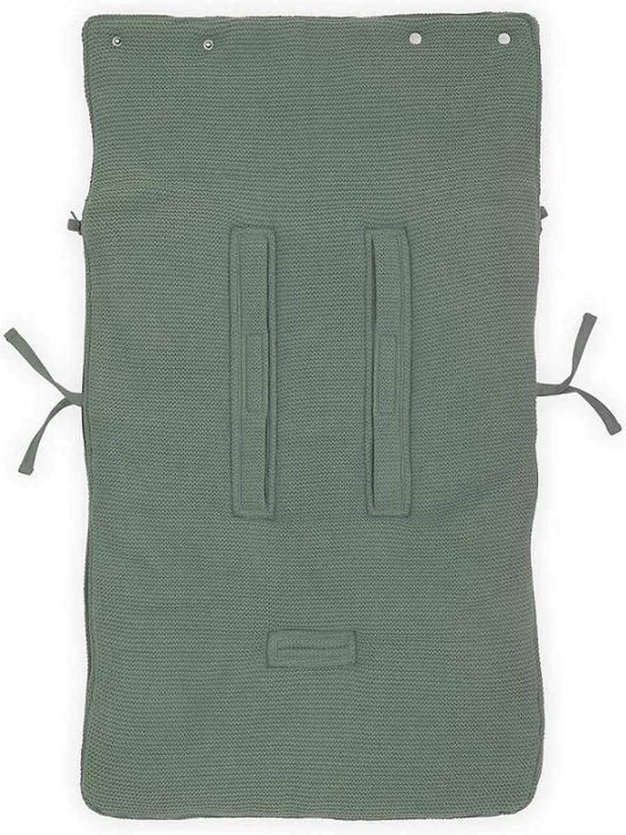 Jollein Voetenzak Autostoel Kinderwagen Forest Green - 42x82cm - afbeelding 6 van 6