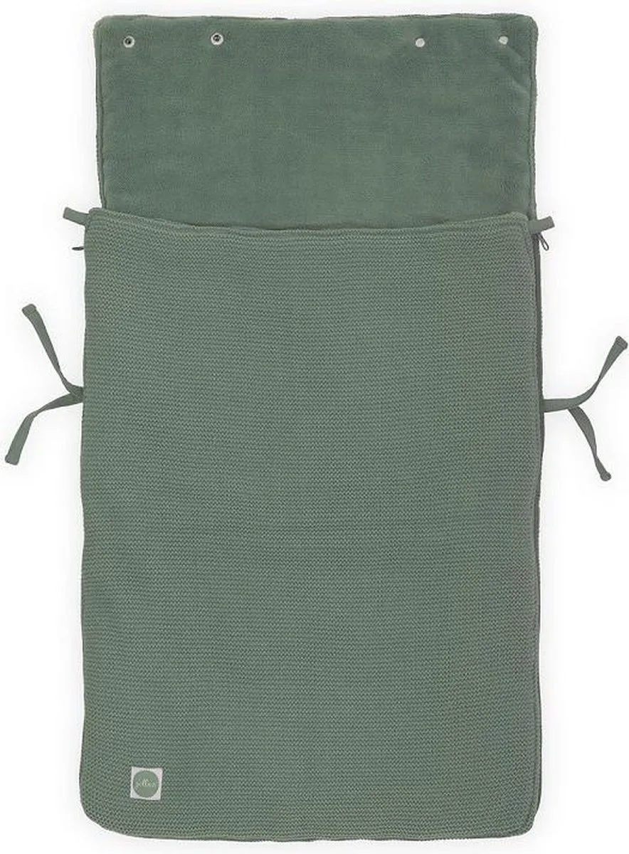 Jollein Voetenzak Autostoel Kinderwagen Forest Green - 42x82cm