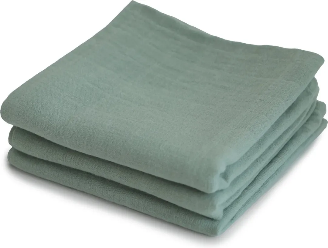 Mushie Multidoek Muslin Roman Green