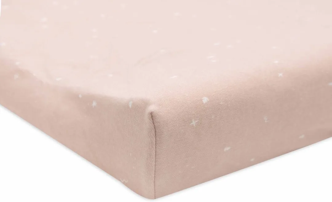 Jollein Aankleedkussenhoes Jersey 50x70cm - Twinkling Wild Rose