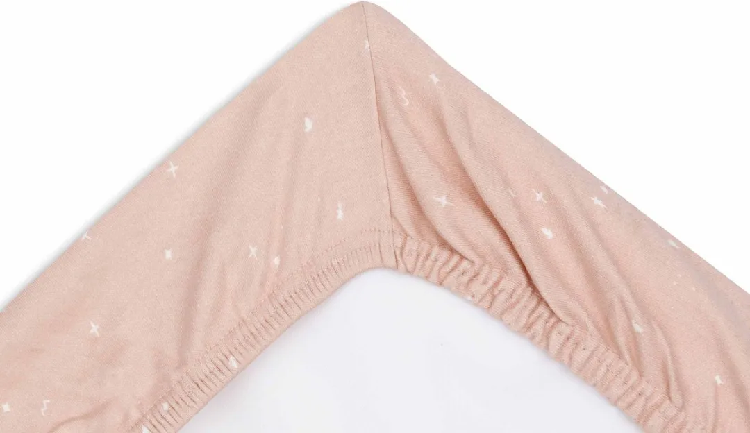 Jollein Aankleedkussenhoes Jersey 50x70cm - Twinkling Wild Rose