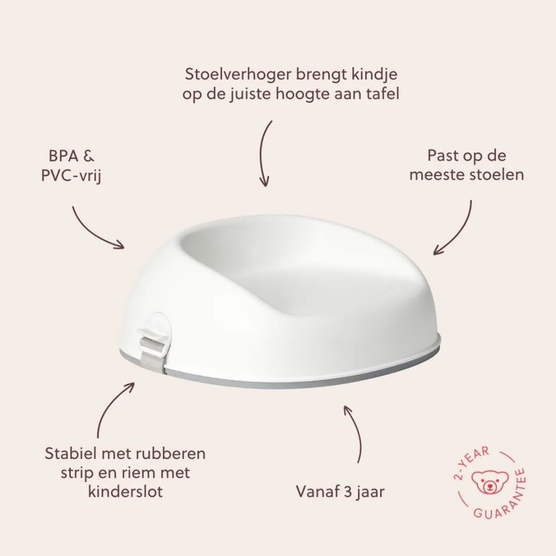 BabyBjörn Stoelverhoger Wit