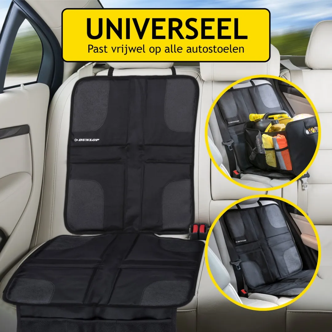 Dunlop Autostoelhoes Universeel - Zwart - afbeelding 3 van 6