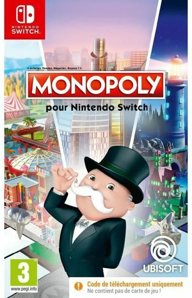 Ubisoft MONOPOLY Nintendo Switch Downloadcode