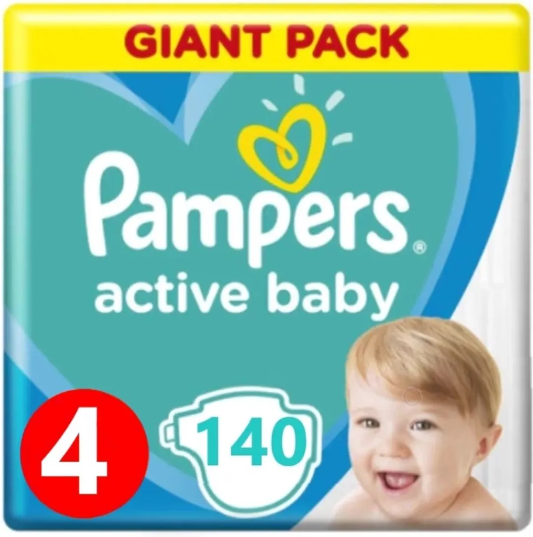 Pampers Active Baby Luiers Maat 4